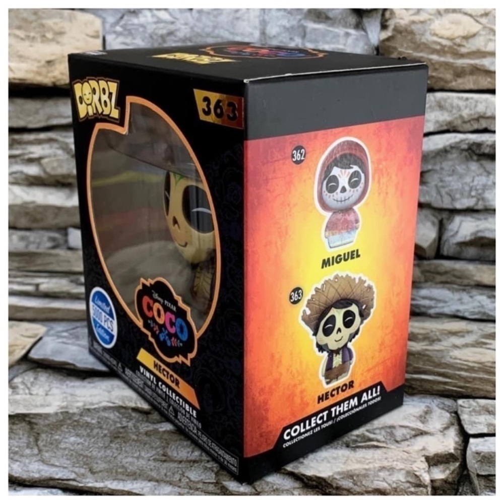2017 RARE Lot 3 Disney Coco Funko Dorbz GITD Glow Miguel Hector Limited Edition - Picture 10 of 15